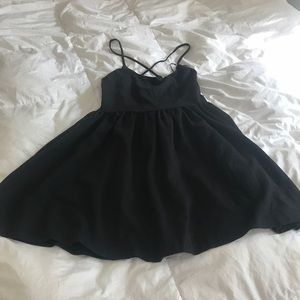 Guess black mini dress